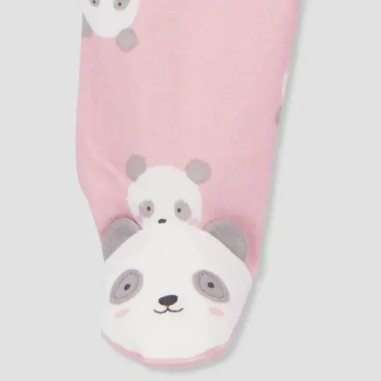 Carter's Just One You&reg; Baby Girls' Panda Printed Sleep N' Play - Pink image {3}