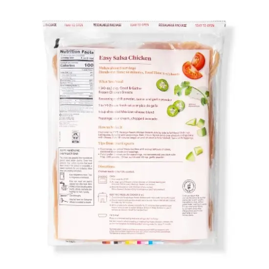 No Antibiotics Every Boneless & Skinless Chicken Breast - Frozen - 40oz - Good & Gather&trade; image {1}