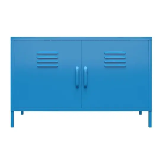 2 Door Cache Metal Locker Accent Cabinet - Novogratz image {7}