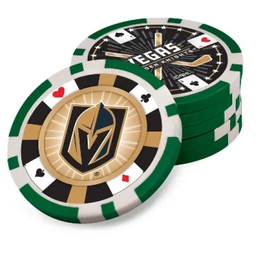 MasterPieces 300 Piece Poker Chip Set - NHL Vegas Golden Knights image {4}