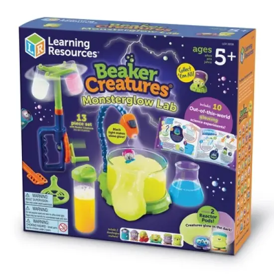 Learning Resources Beaker Creatures Monsterglow Lab, Ages 5+ image {3}
