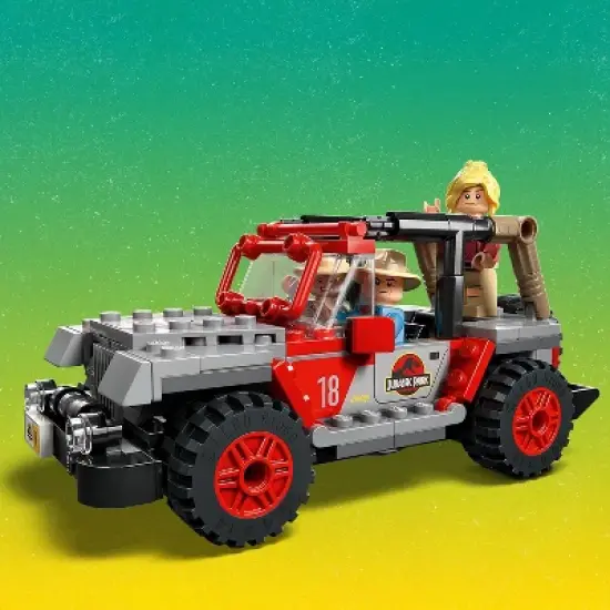 LEGO Jurassic Park Brachiosaurus Discovery with Jeep Toy 76960 image {3}
