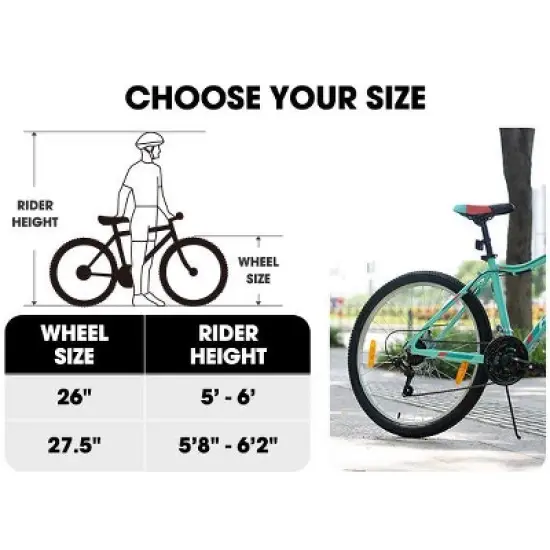 HILAND Gamille 26" Mountain Bike for Women image {8}