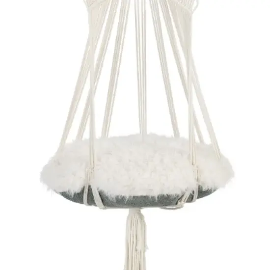 Sam's Pets Lucy Macram White Cat Tree image {6}