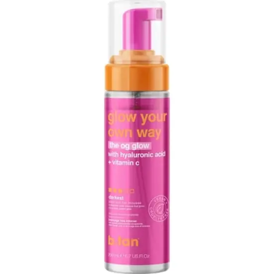 b.tan Glow Your Own Way Mousse - 6.7 fl oz image {1}