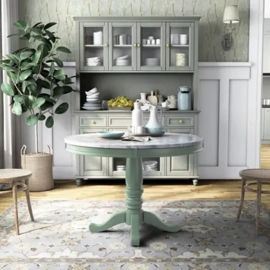 Kennegad Round Dining Table - HOMES: Inside + Out image {4}