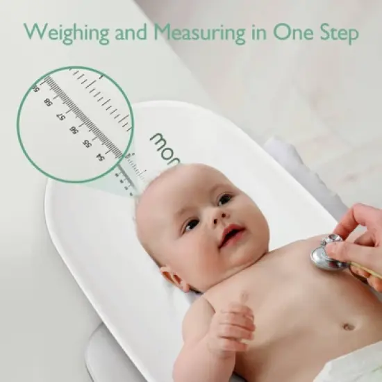 Momcozy Multi-Function Baby Scale, Weight and Height Measurement image {2}