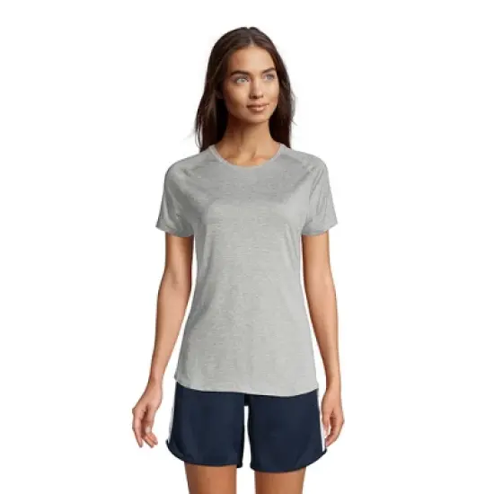 Lands' End School Uniform Women's Short Sleeve Active Gym T-shirt image {6}