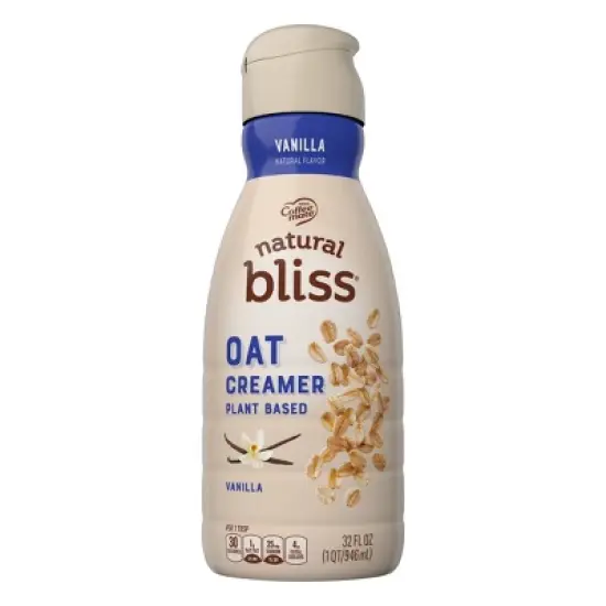 Coffee mate Natural Bliss Oat Milk Creamer - 32 fl oz image {8}