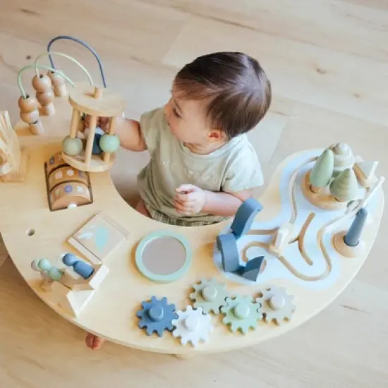 Wonder & Wise Wooden Hi-Lo Activity Table image {4}