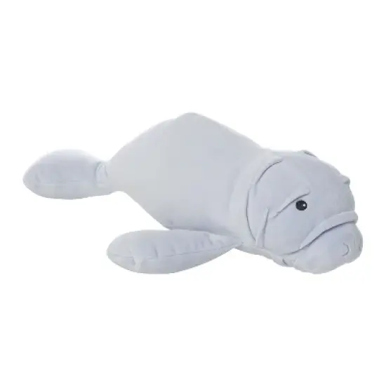 Manhattan Toy Velveteen Mopey Manatee Sea Life Toy Stuffed Animal, 18" image {4}