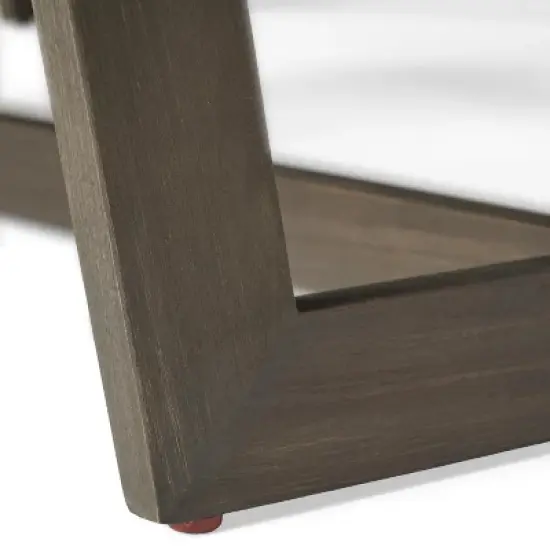 Christopher Knight Home Sherwood Acacia Wood Slat Panel Coffee Table image {6}