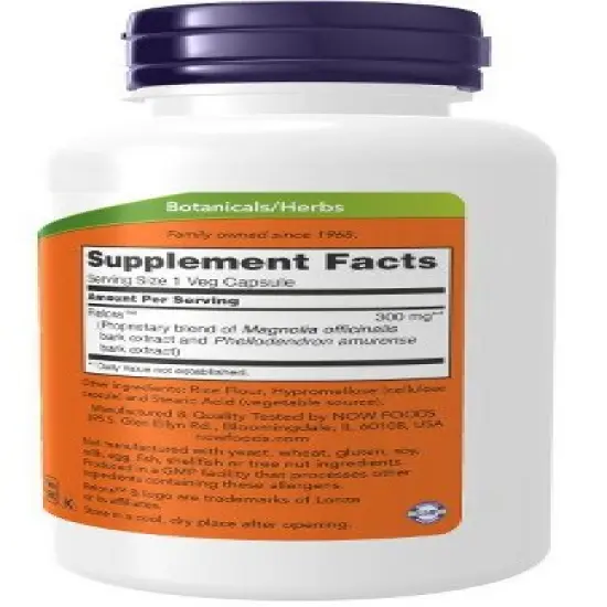 Relora 300 mg by Now Foods  -  120 VegCap image {1}