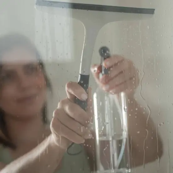 OU Reusable Cleaning Spray Bottle - 16 oz, Adjustable Nozzle & Safety Lock, Multipurpose for Cleaning, Plant Care & Hair image {9}