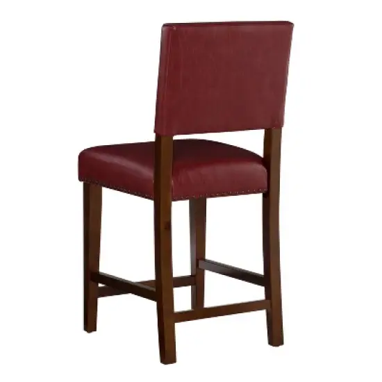 24" Brook Counter Height Barstool - Linon image {2}