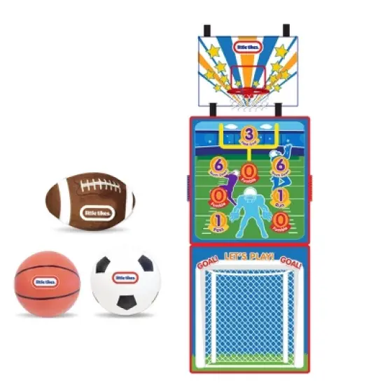 Little Tikes 3 in 1 Doorway Sports Toy Multi Sports Set: Suitable for Kids Ages 3-6 image {1}