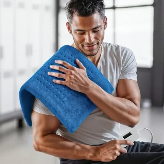 Swtroom Heating Pad Temperature Control Machine Washable with Timer 33"x17" image {1}