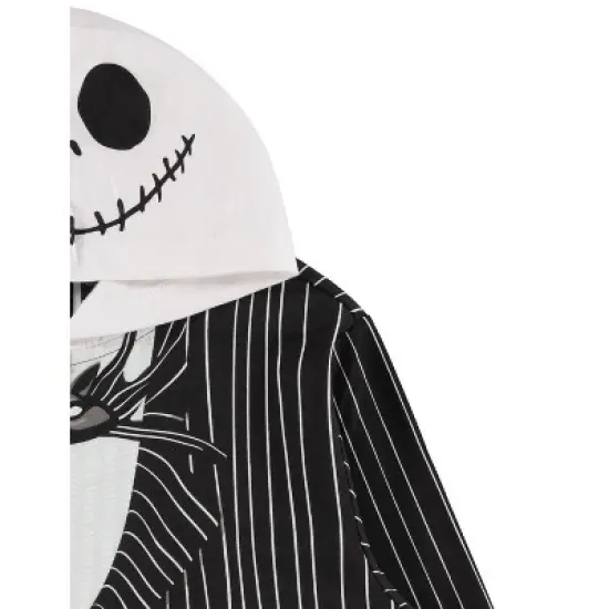 Boys Nightmare Before Christmas Hoodie - Nightmare Before Christmas Jack Skellington Cosplay Dress Up Costume Hoodie image {3}