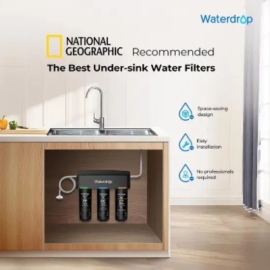 Waterdrop TSA 8 Layer Under Sink Water Filter System image {5}