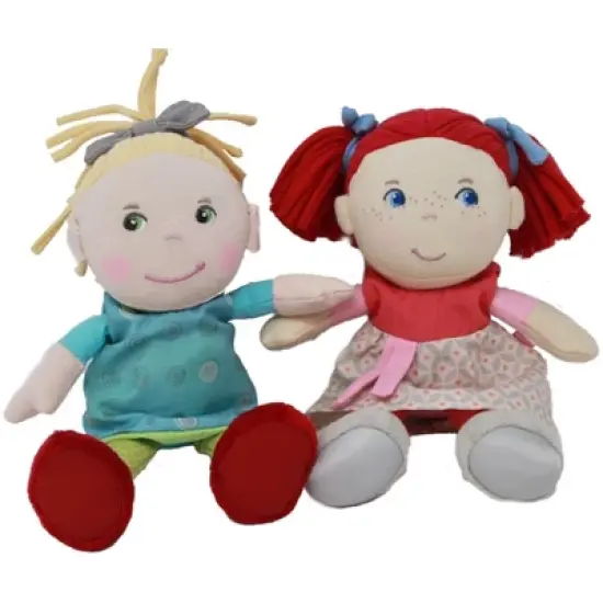 HABA Soft Doll Mirle 8" - First Baby Doll with Blonde Pony Tail image {4}