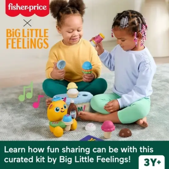 Fisher-Price Big Little Feelings Sharing Kit: Set of Toys & Tips for Toddlers & Kids image {2}