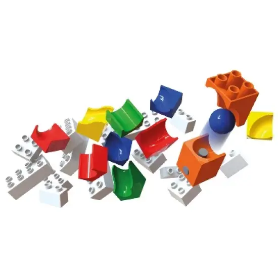 Hubelino Marble Run - 41-Piece Catapult Expansion Set image {4}