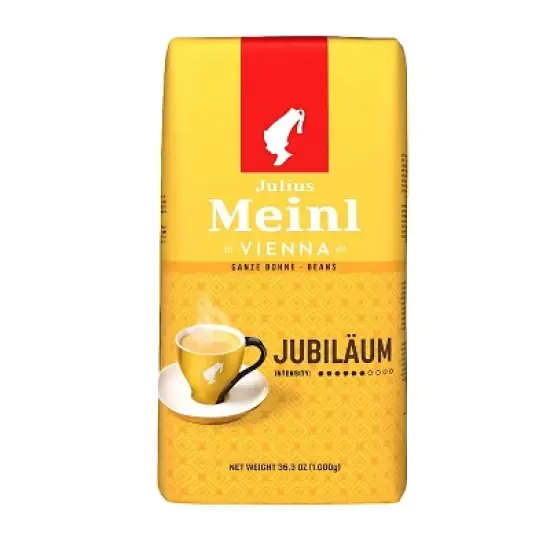 Julius Meinl Jubilaum Whole Bean Coffee 17.6oz / 500g image {5}