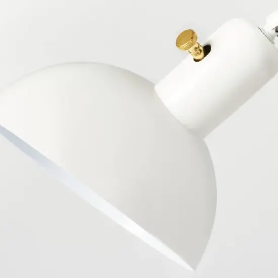 Cantilever Task Table Lamp (Includes LED Light Bulb) White - Threshold&trade; designed with Studio McGee image {3}