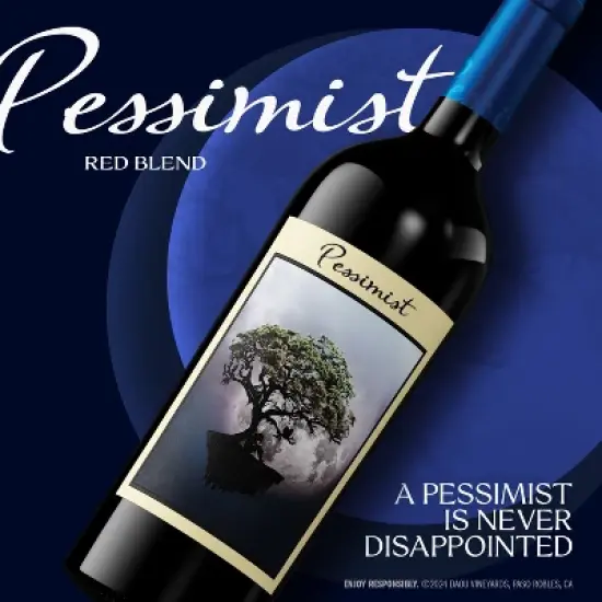 DAOU Pessimist Red Blend Red Wine - 750ml Bottle image {1}