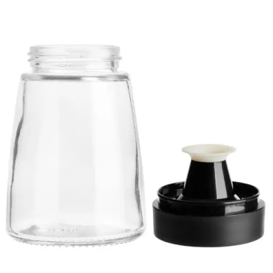 Juvale 2-Piece Small Olive Oil and Vinegar Dispenser Set - Glass Salad Dressing Cruet Bottles for Balsamic, Soy Sauce (5.5 oz) image {8}