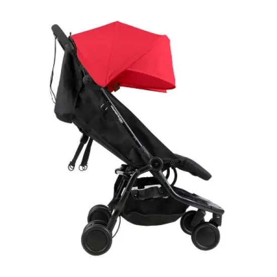 Mountain Buggy Nano Duo Stroller in Ruby image {2}
