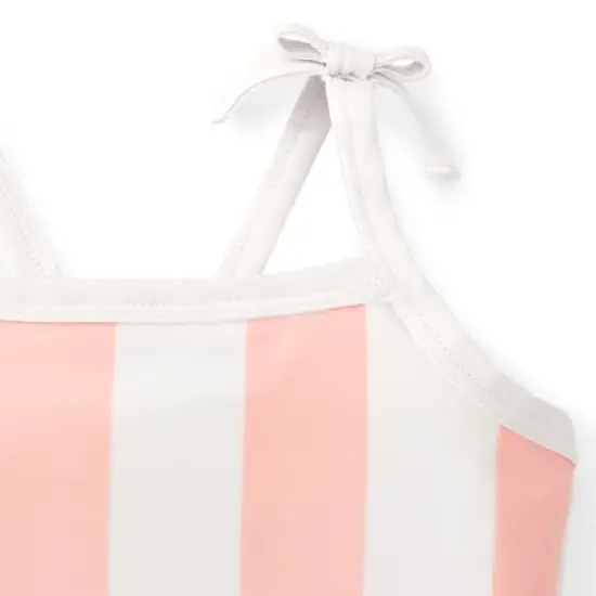 Hope & Henry Girls' Cross Back Swimsuit, Toddler image {1}