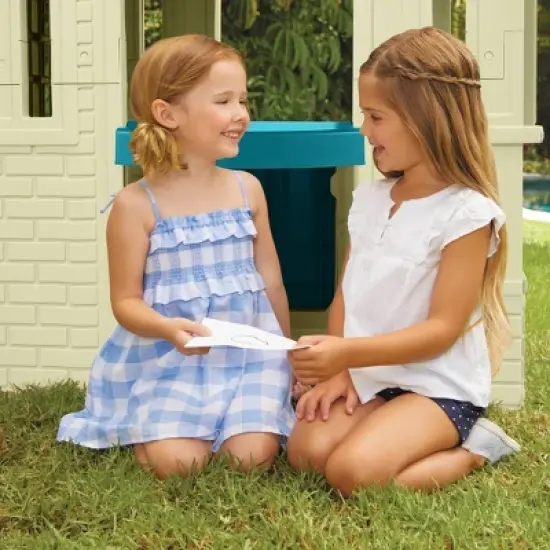 Little Tikes Small Cape Cottage Refresh Playhouse - Blue image {4}