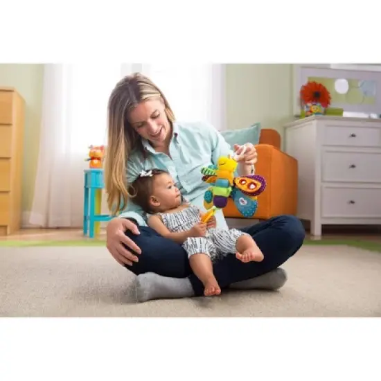 Lamaze Clip & Go Freddie the Firefly Sensory Development Baby Toy image {3}