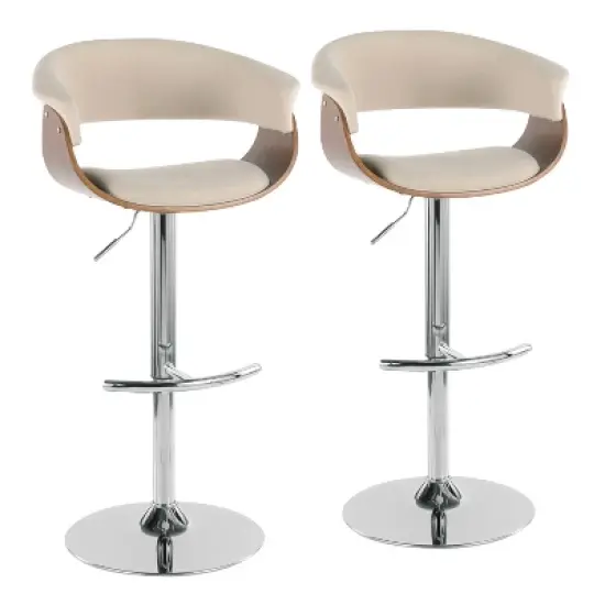Mod Mid - Century Modern Adjustable Barstool - Lumisource image {11}