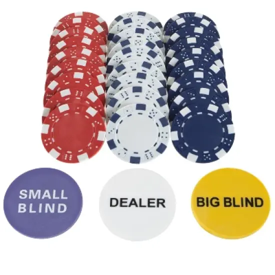 Trademark Poker Maverick 300 Dice Style Poker Chip Set - 11.5 grams image {3}