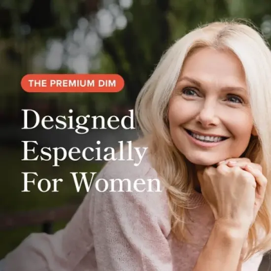 Women's DIM Complex, Hormone Menopause Relief, Hot Flashes & Night Sweats & Estrogen Balance Support Supplements, SMNutrition, 60ct image {1}