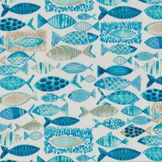 Hooked Nautical Outdoor Chaise Lounge Cushion - Pillow Perfect image {3}