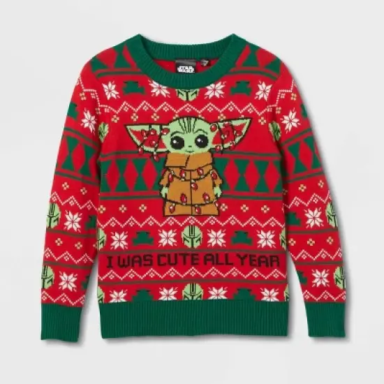 Toddler Boys' Star Wars Fair Isle Pullover Sweater image {3}