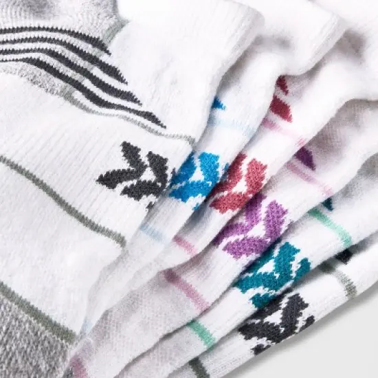 Women's 6pk Cushioned Mesh Finish Line Fashion No Show Athletic Socks - All in Motion&trade; 4-10 image {2}