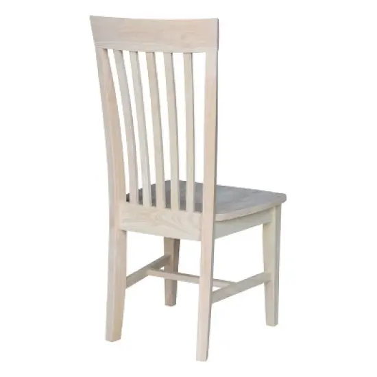 Set of 2 Tall Mission Chairs - International Concepts image {4}