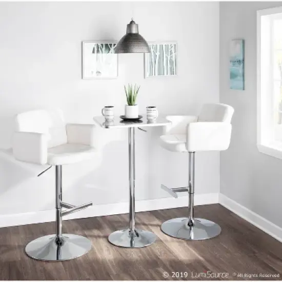 32" Stout Barstool Metal - LumiSource image {8}