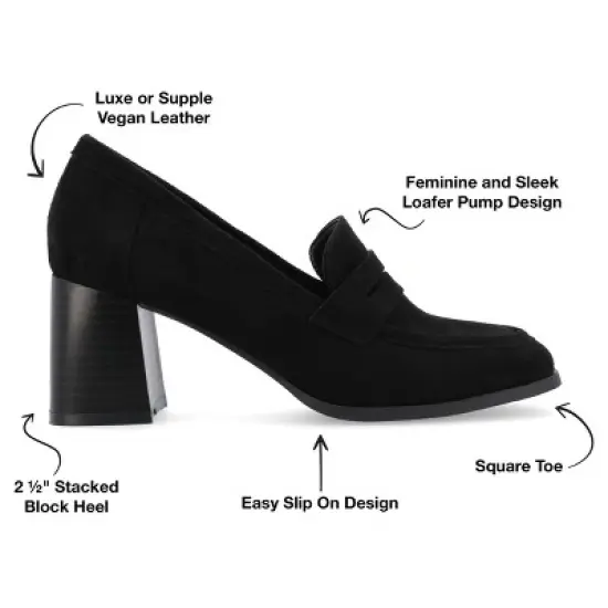 Journee Collection Medium and Wide Width Women's Tru Comfort Foam&trade; Malleah Pumps image {7}