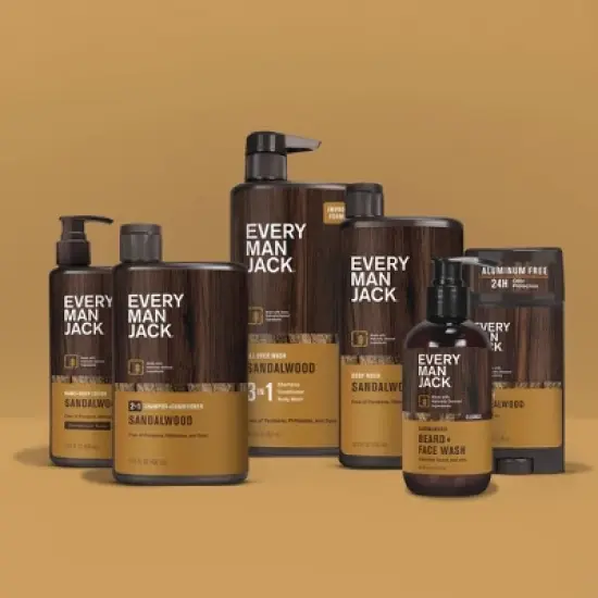 Every Man Jack Sandalwood Bath and Body Collection image {1}
