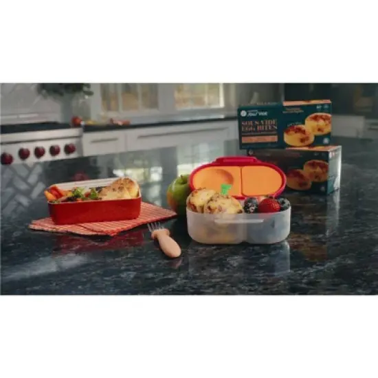 Cuisine Solutions Signature Sous Vide Whole Egg and Uncured Bacon Egg Bites - 8.4oz/2ct image {3}