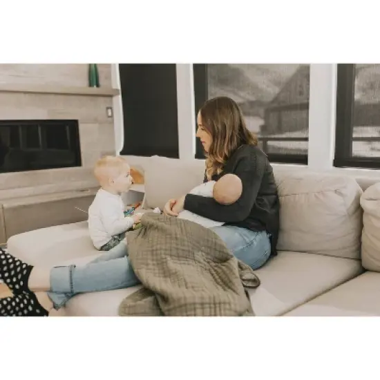 Little Unicorn Cotton Muslin Quilt Blanket image {6}