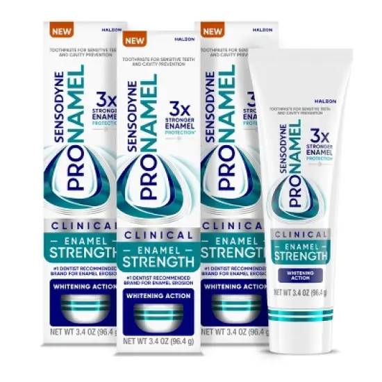 Sensodyne Clinical White Deep Toothpaste - Enamel Strength - 3.4oz image {13}