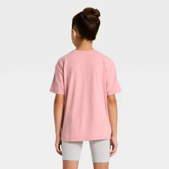 Girls' Maruchan Ramen Pets Oversized Short Sleeve Graphic T-Shirt - Mauve image {2}