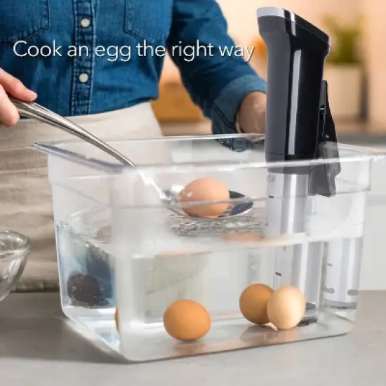 HOM Smart Sous Vide Precision Cooker 1000W - Advanced Cooking Appliance with App Integration image {4}