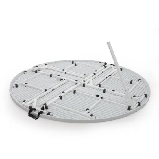 PAGED Rustic Outdoor Dining Table Sandblast Finish Acacia Wood Outdoor Table with Metal Finish Frame for Patio, Lawn, Courtyard image {2}